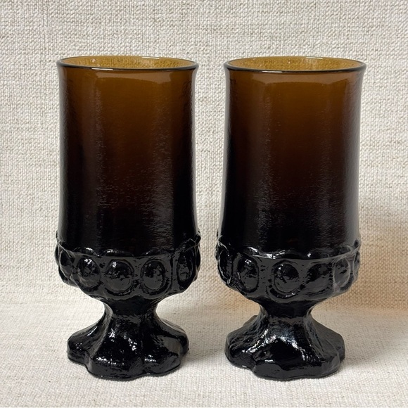 Madeira Smoke (Brown)  Tall Goblet 
by FRANCISCAN - Picture 1 of 6